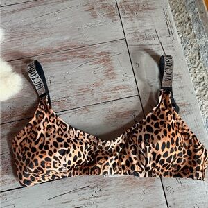 Leopard Print Victorias Secret Bikini Top